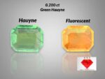 Most Rare 0.200 Carat Green Hauyne  from Badakhshan, Afghanistan | Loose Gemstone for Jewelry
