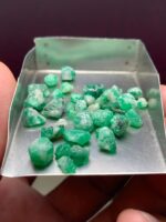 38.95ct Swat Emerald Rough Lot – Untreated Natural Gemstones | 9.37 x 6.20 x 5.27 mm - Image 5
