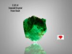 2.32 ct Swat Emerald Crystal — Small, Rare, and Rich in Color