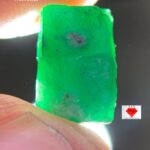 Swat’s Radiant Treasure: A 5.85 Carat Emerald Crystal