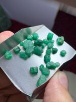 35.70ct Emerald Rough Lot from Swat: Natural Beauty in Every Piece - Image 2