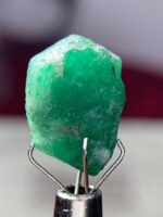 7.340ct Swat Emerald Crystal – Natural Green Beauty from Pakistan (13.86 x 10.34 x 6.63mm) - Image 5