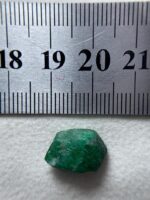 7.340ct Swat Emerald Crystal – Natural Green Beauty from Pakistan (13.86 x 10.34 x 6.63mm) - Image 10