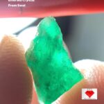 2.30 ct Swat Emerald Crystal, Pakistan Gemstone