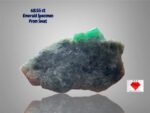 68.55ct Swat Emerald Specimen – Large Natural Green Crystal (39.95×23.41×13.82 mm)
