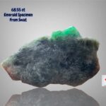 68.55ct Swat Emerald Specimen – Large Natural Green Crystal (39.95×23.41×13.82 mm)