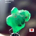 The Natural Brilliance of a 3.27 Carat Swat Emerald Crystal