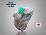 40.70 ct Emerald Specimen from Swat (28.32 × 20.27 × 12.19 mm): A Vivid Piece of Natural Art