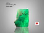 2.00ct Swat Emerald Crystal: Compact Brilliance from the Heart of the Valley