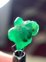 The Natural Brilliance of a 3.27 Carat Swat Emerald Crystal - Image 8
