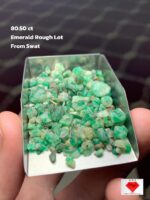 A Stunning 80.50-Carat Rough Emerald from Swat