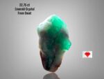 22.75ct Swat Emerald Crystal – Majestic Natural Beauty (22.67 × 14.43 × 12.87 mm)