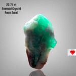 22.75ct Swat Emerald Crystal – Majestic Natural Beauty (22.67 × 14.43 × 12.87 mm)