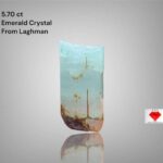 5.70ct Laghman Emerald Crystal: A Bold Statement of Afghan Geology