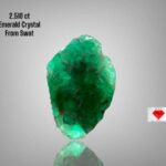 2.510 ct Natural Emerald Crystal from Swat — Raw & Authentic Green Gemstone