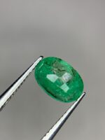1.14ct Faceted Panjshir Emerald: Vivid Green Gemstone from Afghanistan - Image 2