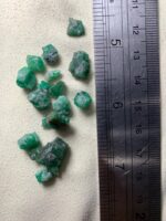 32.65 CT Swat Emerald Lot – Natural Rough Gemstones - Image 2