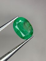 1.14ct Faceted Panjshir Emerald: Vivid Green Gemstone from Afghanistan - Image 5