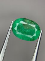 1.14ct Faceted Panjshir Emerald: Vivid Green Gemstone from Afghanistan - Image 8