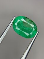 1.14ct Faceted Panjshir Emerald: Vivid Green Gemstone from Afghanistan - Image 9