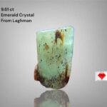 Natural 9.61ct Emerald Crystal from Laghman