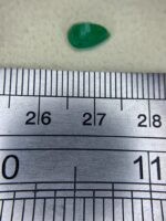 0.95ct Faceted Emerald – Pear Cut Perfection - Image 8