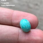 Gorgeous 5.70 ct Afghan Turquoise Cabochon – Perfect for Jewelry Making