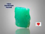 4.00ct Swat Emerald Crystal: Natural Clarity and Deep Color in a Compact Form