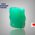 4.00ct Swat Emerald Crystal: Natural Clarity and Deep Color in a Compact Form
