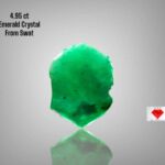 4.95ct Natural Emerald Crystal from Swat – Earth's Green Gift in Its Purest Form