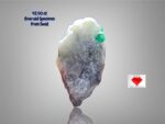 42.90ct Swat Emerald Specimen – Natural Crystal Gemstone