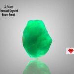 3.24ct Natural Emerald Crystal from Swat – Untouched Beauty from the Heart of the Mountains