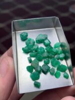 30.33ct Swat Emerald Rough Lot – Nature’s Green Masterpieces - Image 9