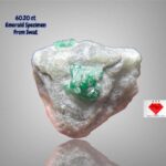Natural Wonder: 60.20ct Swat Emerald Crystal with Impressive Depth