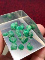 25.50ct Emerald Lot from Swat – Natural Green Gemstones - Image 6