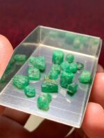 25.50ct Emerald Lot from Swat – Natural Green Gemstones - Image 8
