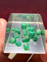 25.50ct Emerald Lot from Swat – Natural Green Gemstones - Image 9