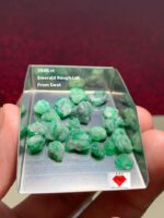 Rare Find: 39.65ct Swat Emerald Lot with Brilliant Clarity & Color