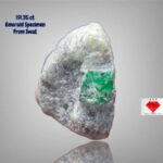191.35ct Swat Emerald Specimen – A Rare and Powerful Natural Crystal
