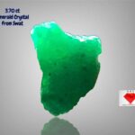 Vibrant 3.70 ct Emerald Crystal from Swat (10.13 × 8.15 × 7.56 mm) – Nature’s Stunning Creation