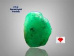 Radiant 6.45 ct Emerald Crystal from Swat (9.66 × 7.91 × 6.30 mm) – Nature’s Masterpiece