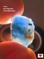 The Allure of Afghanite: A 7.45 ct Colour-Change Crystal Gem