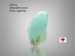 Rare 6.37ct Rough Emerald from Laghman, Afghanistan