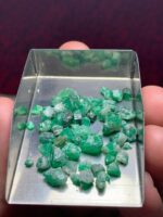 29.90ct Rough Emerald Lot – Vibrant Natural Crystals (7.85 × 7.28 × 6.11 mm) - Image 4