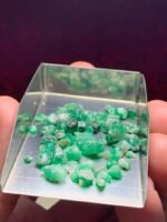29.90ct Rough Emerald Lot – Vibrant Natural Crystals (7.85 × 7.28 × 6.11 mm) - Image 6