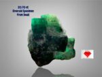 Exquisite 20.70ct Emerald Specimen from Swat Valley
