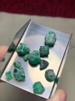 37.50ct Swat Emerald Rough Lot – Deep Green Crystal with Bold Proportions - Image 3