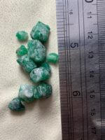 37.50ct Swat Emerald Rough Lot – Deep Green Crystal with Bold Proportions - Image 8