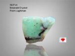 Rare 14.71ct Emerald from Laghman, Afghanistan – Beryl Crystal