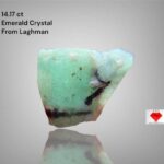 Rare 14.71ct Emerald from Laghman, Afghanistan – Beryl Crystal